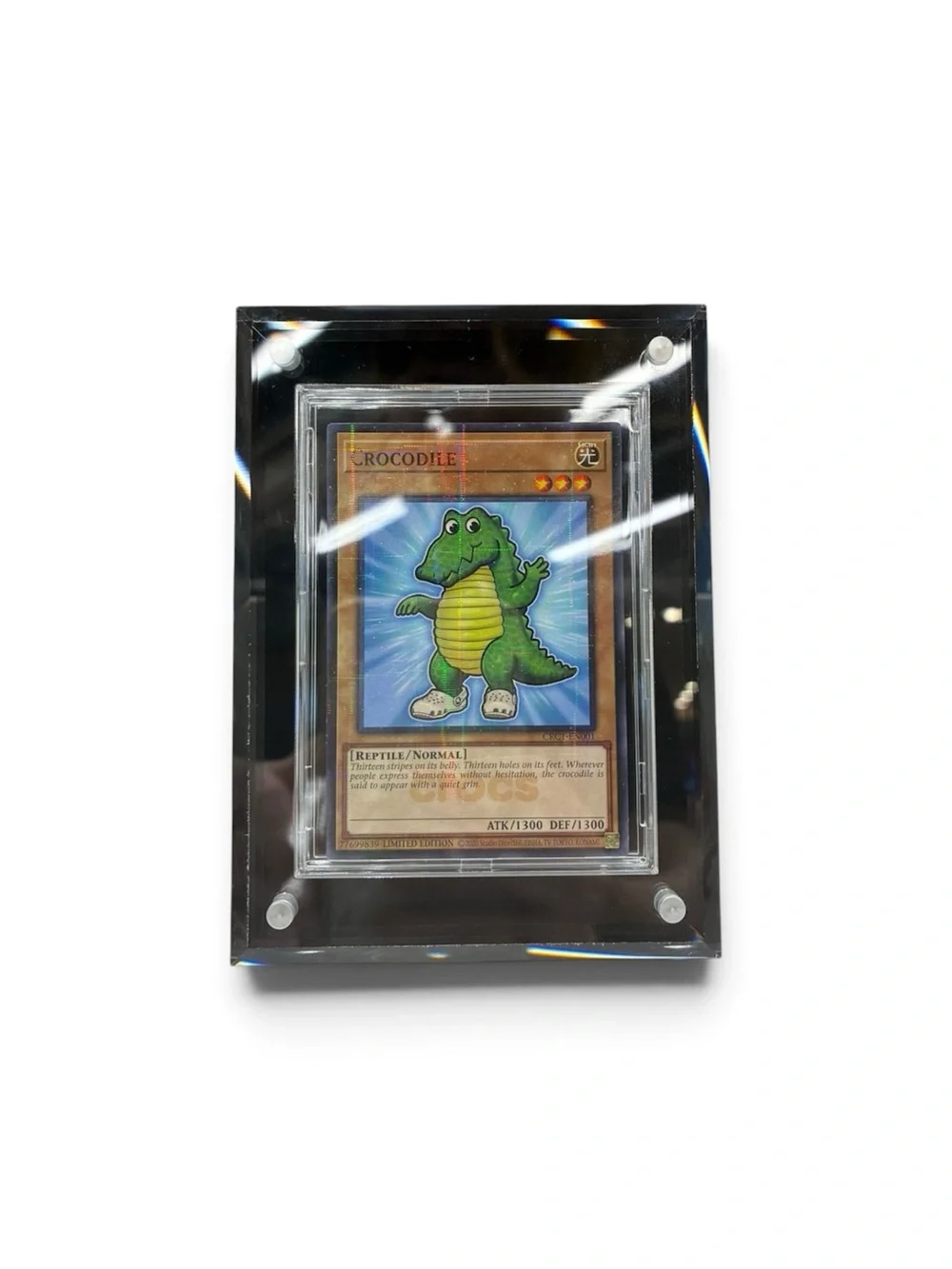 Yu-Gi-Oh! x Crocs CROCODILE Promo Card Japan Exclusive